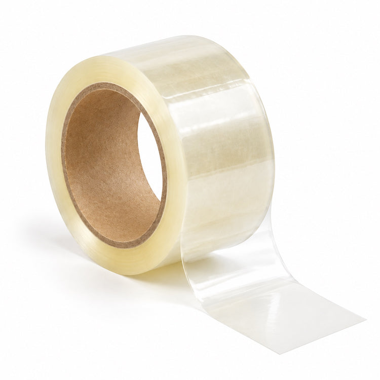 Bandă adezivă transparentă 48 mm x 66 m – FitPack