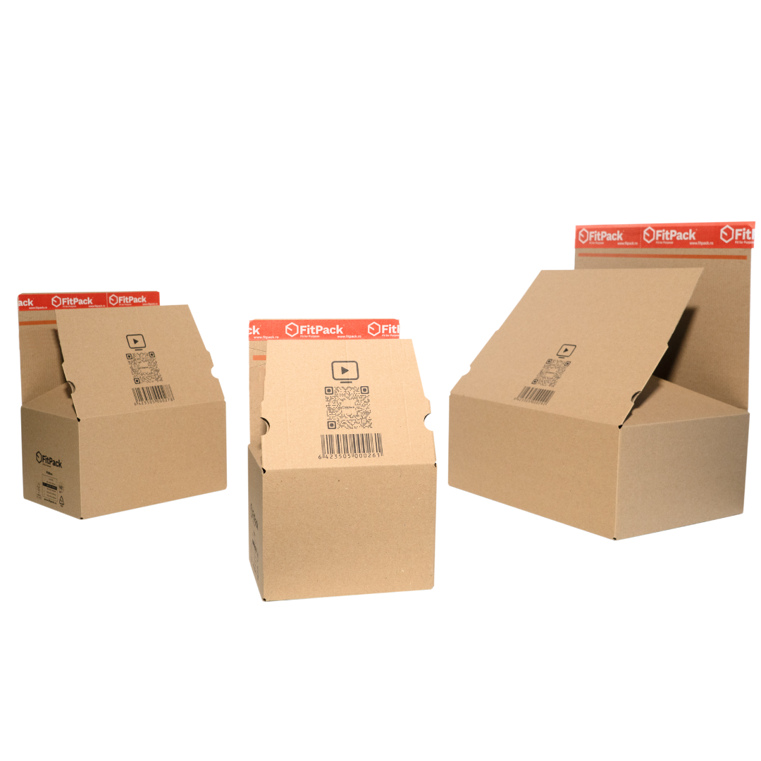 Cutii carton FitBox super rezistente, diverse dimensiuni 