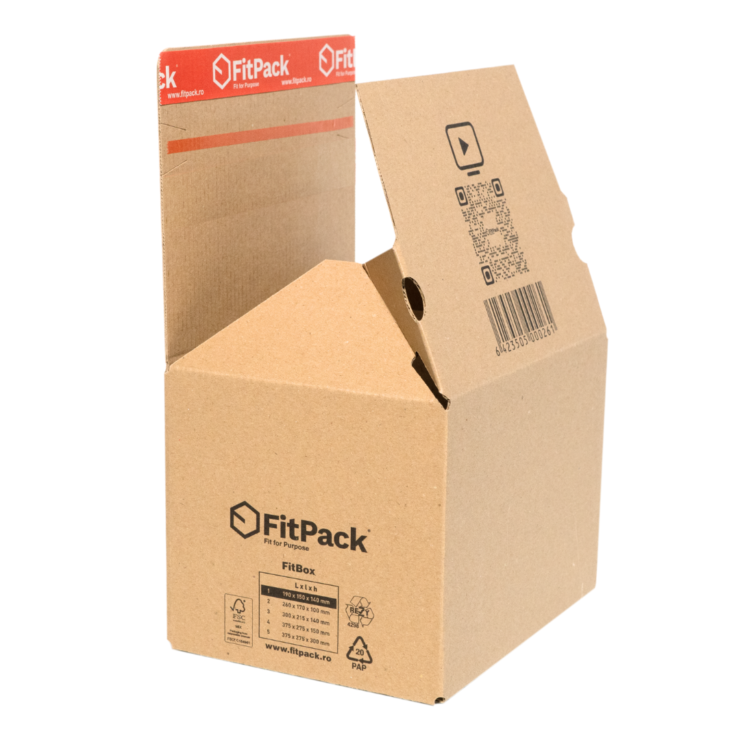Cutii carton FitBox premium personalizabile pentru magazine online